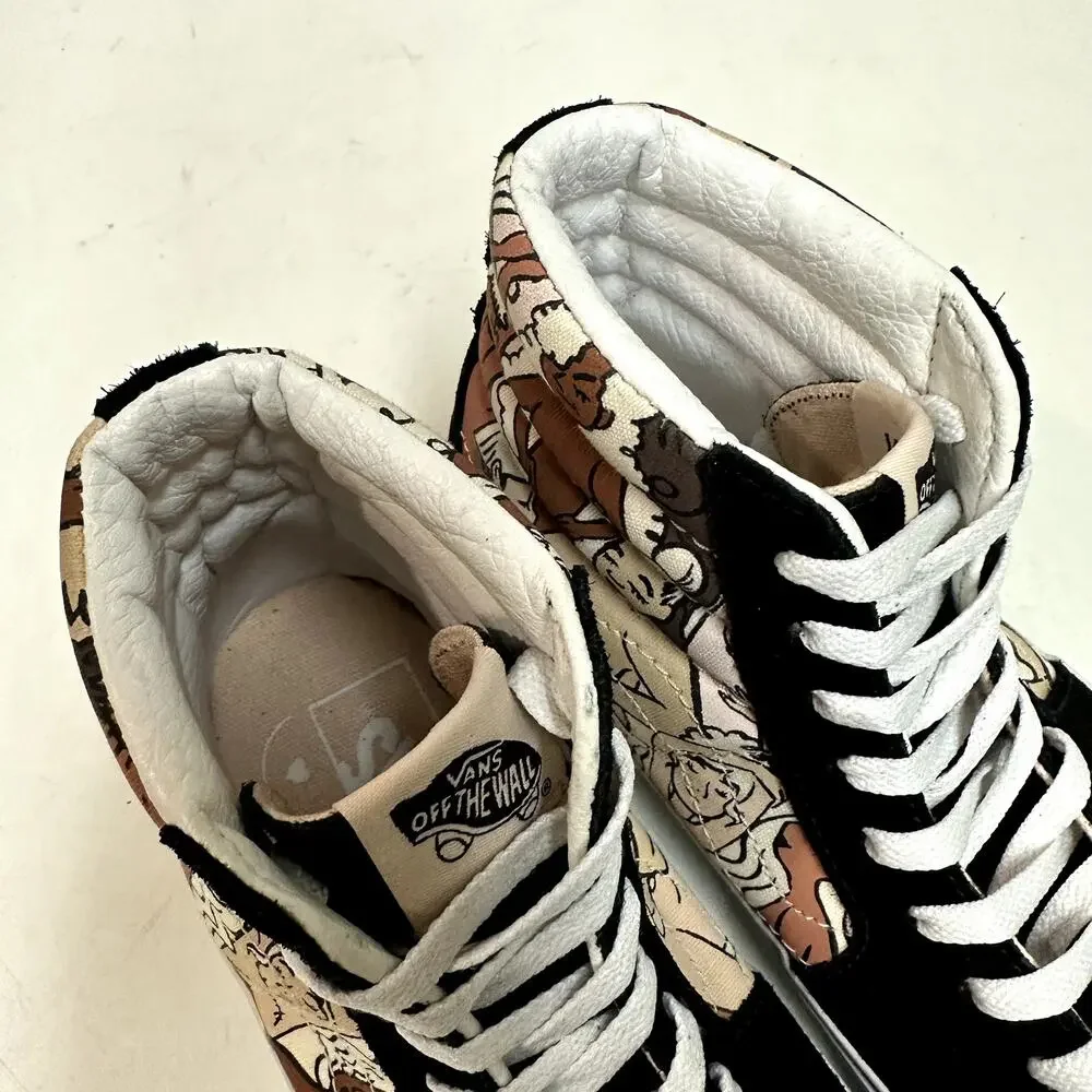 NWOT RARE VANS x CoppaFeel! Breast Cancer Awareness Sk8-Hi Sneaker Suede W 7 - Picture 8 of 11